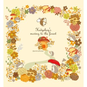 ハリネズミのお引越し