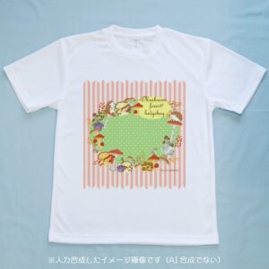 キノコの里のハリネズミ