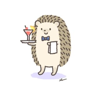 ウェイターハリネズミ