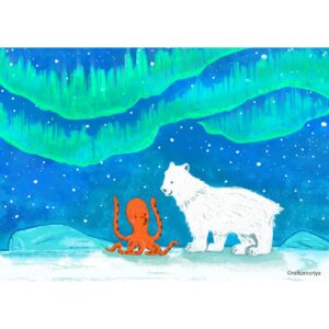 タコとシロクマ２